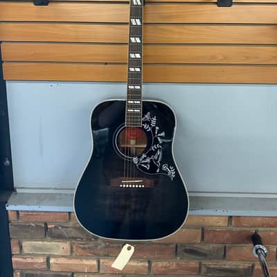 Gibson Hummingbird Custom Acoustic Electric - Nickel Hardware 2025 - Cobra Burst image 2