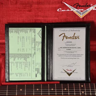 Fender Custom Shop 1962 Jazzmaster "Chicago Special" NOS Super Aged Inca Silver (Serial #R149960) image 8
