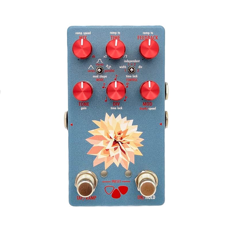 Flower Pedals Dahlia Dual Analog Delay image 1