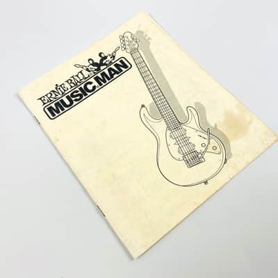 Ernie Ball Music Man Catalog — Morse, StingRay, Sabre, and the dawn of the 5-string. 1988 image 1