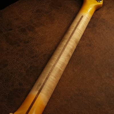 Fender Custom Shop 1954 Stratocaster Heavy Relic in Aged Desert Tan over 2-tone Sunburst image 12
