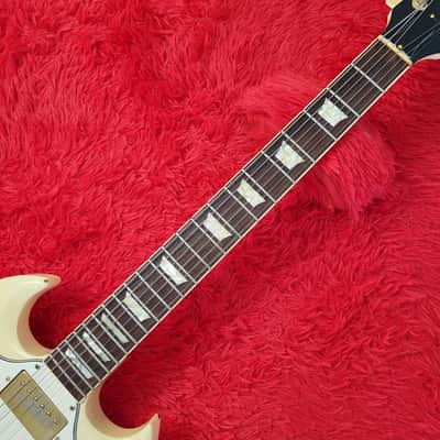 Bacchus BSG-68V SG Standard 1998  - Vintage Series - White  - Made In Japan MIJ image 6