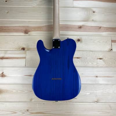 Suhr Custom T 2019 Trans Blue 2 Humbucker Thornbuckers image 5