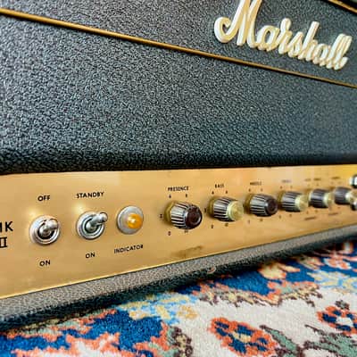 1965 Marshall JTM45 MkII Lead White Panel 50W Plexi image 3