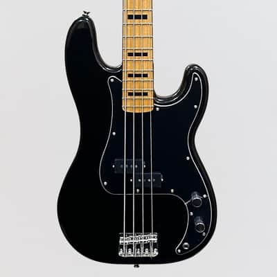 Fender Squier Classic Vibe '70s Precision P 4 String Electric Bass Guitar - Black image 1