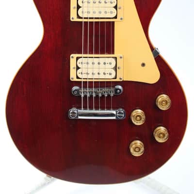 1976 Gibson Les Paul Deluxe Standard Conversion wine red image 2