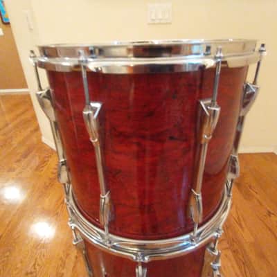 Yamaha Vintage made in Japan club the custom 14 round x 12 floor tom top of the line drum image 5
