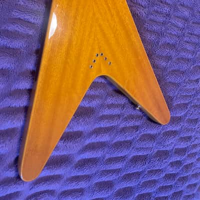 Epiphone Popa Chubby Signature Flying V 2001 - 2003 - Korina image 7