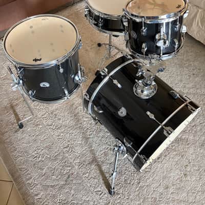 PDP PDNY1604BO New Yorker 10/13/16/5x14" 4pc Drum Kit 2021 - Present - Black Onyx Sparkle image 3