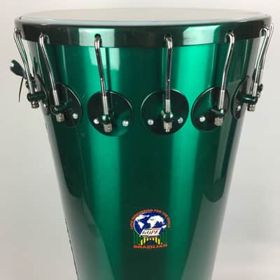 Gope Timbal, GREEN Painted Aluminum, 14"x90cm, 16 lugs - Green image 4