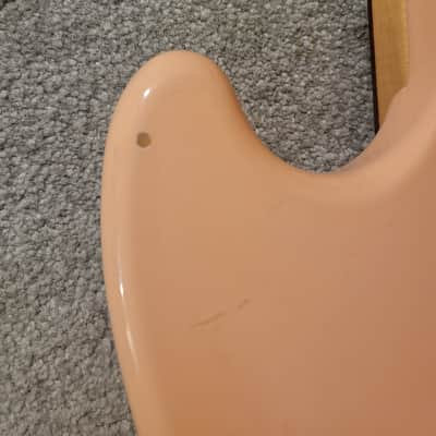Squier Vista Musicmaster Bass 1997 - Shell Pink image 8