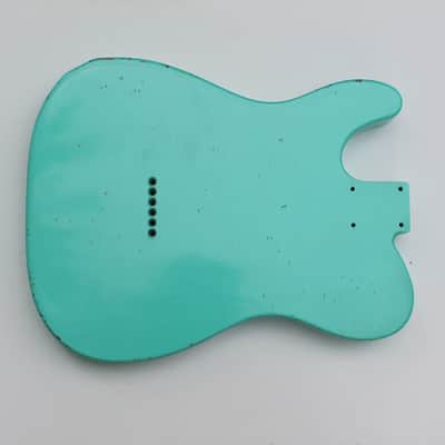 MJT VTT Telecaster Body - Seafoam Green - Medium Relic image 9