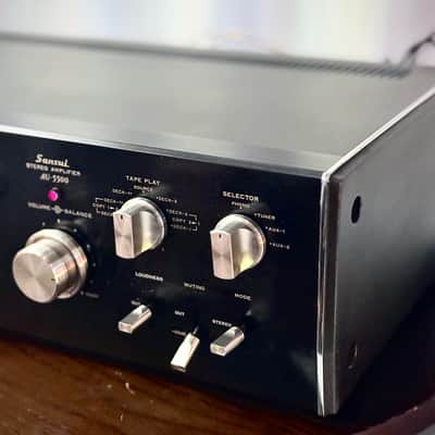 🎶 Sansui AU-5500 Vintage Integrated Amplifier — Serviced, Cleaned, 100V JDM, Plug & Play w/ Step-Down image 5
