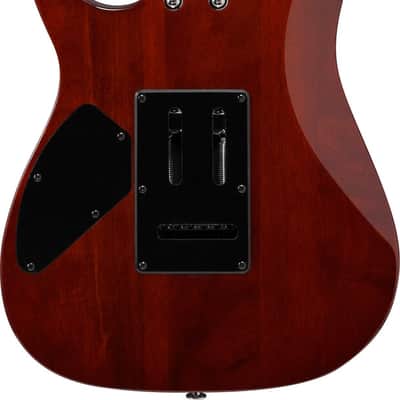 Ibanez GIO RG 6 String Electric Guitar - Brown Black Burst (GRG220PA1BKB) image 5