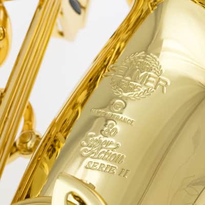 Selmer Alto Sax - Serie II in Gold Lacquer w/Engr image 10