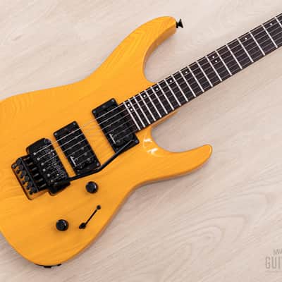 1991 Charvel Jackson Super Dinky SDK-085-HH See-Through Amber