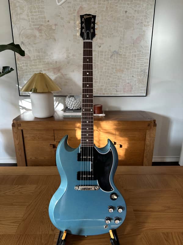 Gibson Custom Shop Murphy Lab '63 SG Special Reissue Ultra Light Aged - Pelham Blue