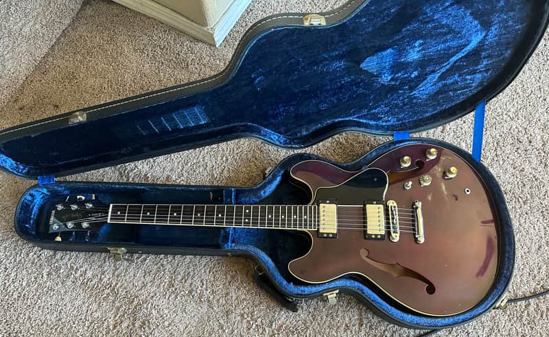 Yamaha SA-1200S late 70s - Burgundy (SA1200, ES-335) ships from USA image 1