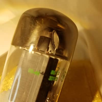 G.E Pair (2) JAN 6550A tNOS AT1000 TESTED Vacuum Tubes military perfect matched pair 0% 500V test premium Beam Power 42 Watt 1986 image 24