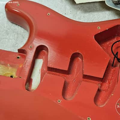 Fender Stratocaster 1964 Factory Fiesta Red image 11
