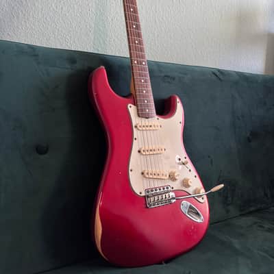 Immagine Fender Vintera Road Worn '60s Stratocaster 2020 - 2021 - Firemist Gold - 2