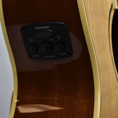 Fender FA-235E Concert Acoustic Electric Natural Flame Maple Top Fishman Electronics image 9
