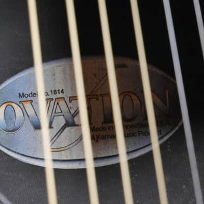 Ovation 1614 Folklore Acoustic Electric 1981 - Natural image 13