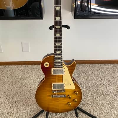 Gibson Custom Shop Murphy Lab Jason Isbell “Red Eye” '59 Les Paul Standard Reissue 2024 - Red Eye Burst image 1