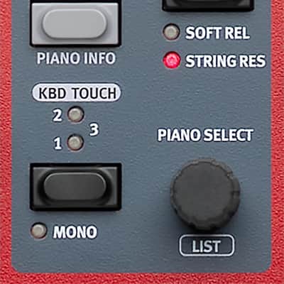 Nord Electro 6D 73-Key Organ/Digital Stage Piano, Red image 3