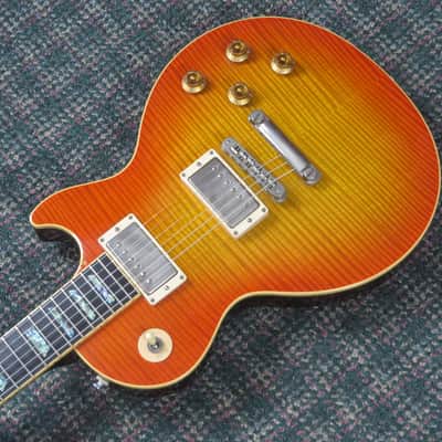 2001 Gibson Custom Shop Les Paul Elegant Tangerine Burst! w/OHSC image 3