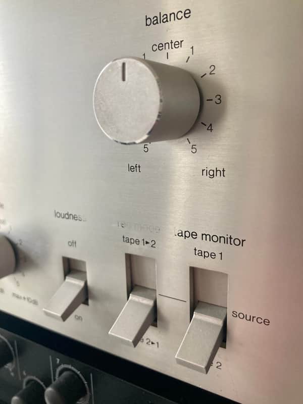 Vintage Technics SU-Z1 Stereo Amplifier - Silver | Reverb