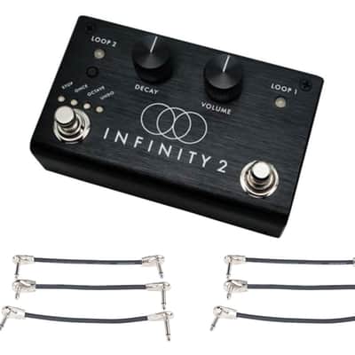 Pigtronix Infinity 2 Looper + 2x Gator Patch Cable 3 Pack image 1