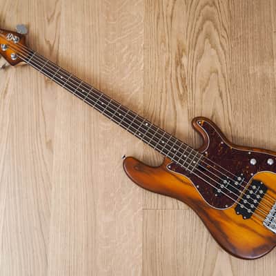 Maruszczyk Instruments Jake 5 String Electric Bass Guitar Sunburst w/ Gigbag image 11