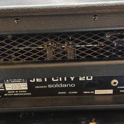 Jet City JCA20H 20-Watt Tube Guitar Amp Head 2010s - Adam Wolfaardt Modified - Neuve !!! image 2