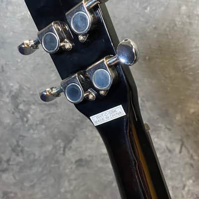 Eleuke RHT-C Solid Body/Electric Concert Size Ukulele - Gloss Black image 6