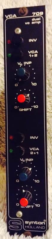 SYNTON Analog VCA 709 + Spacer 301/ Modular 500 - Fenix 1 & 2 image 1