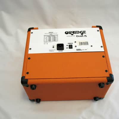 Orange Amplification Orange Crush 15 - 15 Watt Mini Guitar Combo Amp image 7