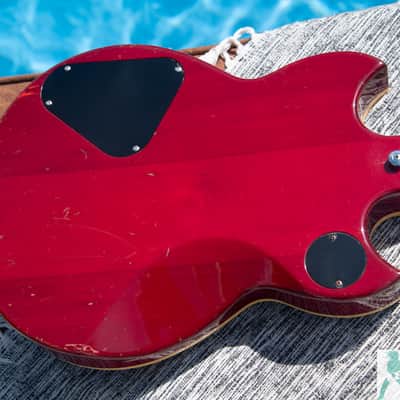 Late 1970's Yamaha SG-500 - Trans Red Finish - Made in Japan - Pro Set Up w Perfect Frets/Action/Intonation - Demo Video image 4