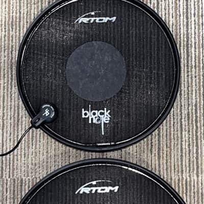 RTOM BLKHOL8 Black Hole Practice Pad - 8" 2010s - Black image 5
