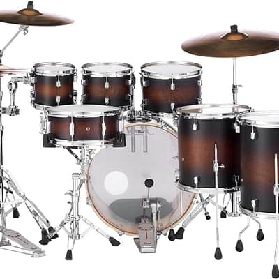 Pearl Decade Maple 5-Piece Shell Pack - Gloss Deep Redburst (DMP905P/C261) image 4