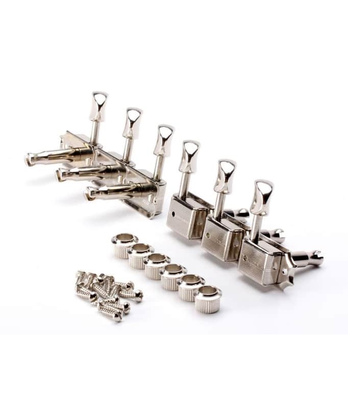 Fender Pure Vintage Tuners, Nickel (Set) image 1