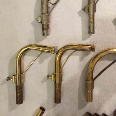Used Sousaphone Necks, Bits, Braces, Tuning Slide, Mouthpiece Great Condition image 9
