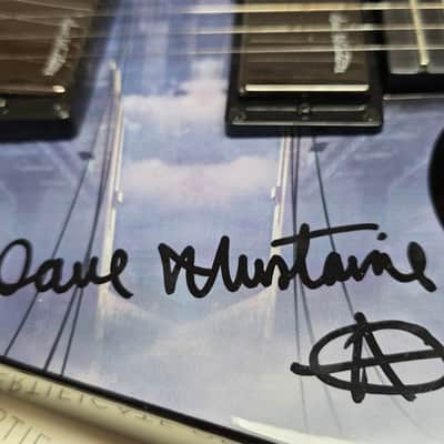 Dave Mustaine's Dean USA Custom Shop Dystopia Zero GRAMMY Album Cover Artist Signed World Tour Stage Played Megadeth Dave Mustaine Signature Explorer Electric Guitar Pre-Gibson Era image 10