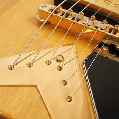 1983 Gibson Flying V Heritage Reissue, Korina + OHSC image 19