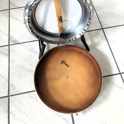 Höfner  Tenor Banjo, model 738, vintage ca 1970 - brown image 13