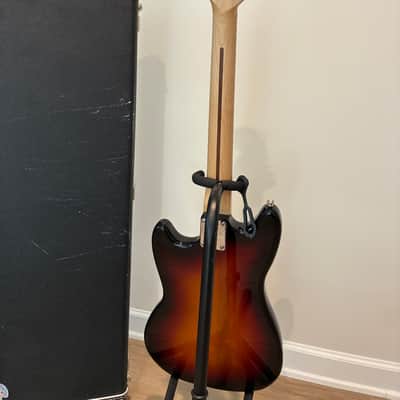 Fender American Performer Mustang 3-Tone Sunburst w/ Hard Shell Case image 3