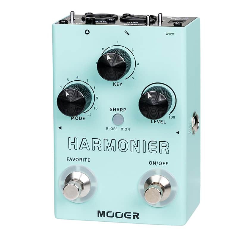 Mooer MVP2 HARMONIER Vocal Effects Processor Guitar Voice Pedal  (Price includes the import duty for US buyer) image 1