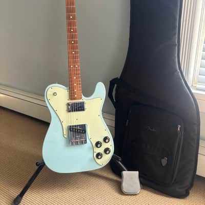 Fender Vintera '70s Telecaster Custom with Pau Ferro Fretboard 2019 - 2023 - Sonic Blue image 17