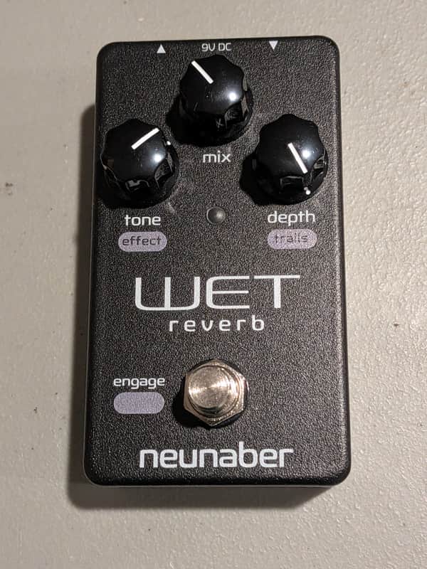 Neunaber Audio Wet Mono Reverb V5 2020 - Present - Black image 1