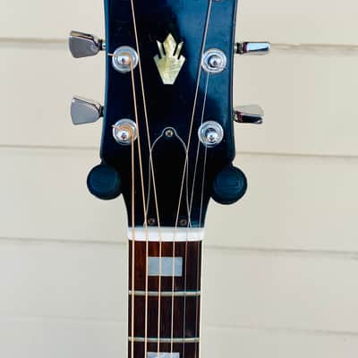 GIBSON HUMMINGBIRD ACOUSTIC/ELECTRIC GUITAR W/ K&K MINI PICKUP + CASE - 1971-72 image 7